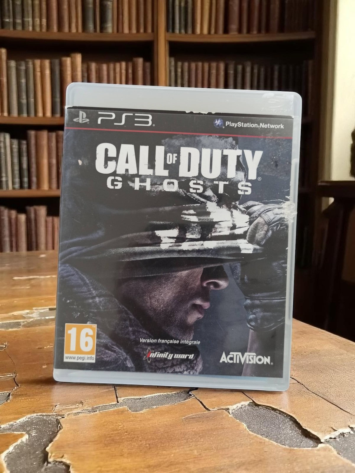 Jeu PS3 Call of Duty Ghosts complet, Activision, version française, FPS vintage