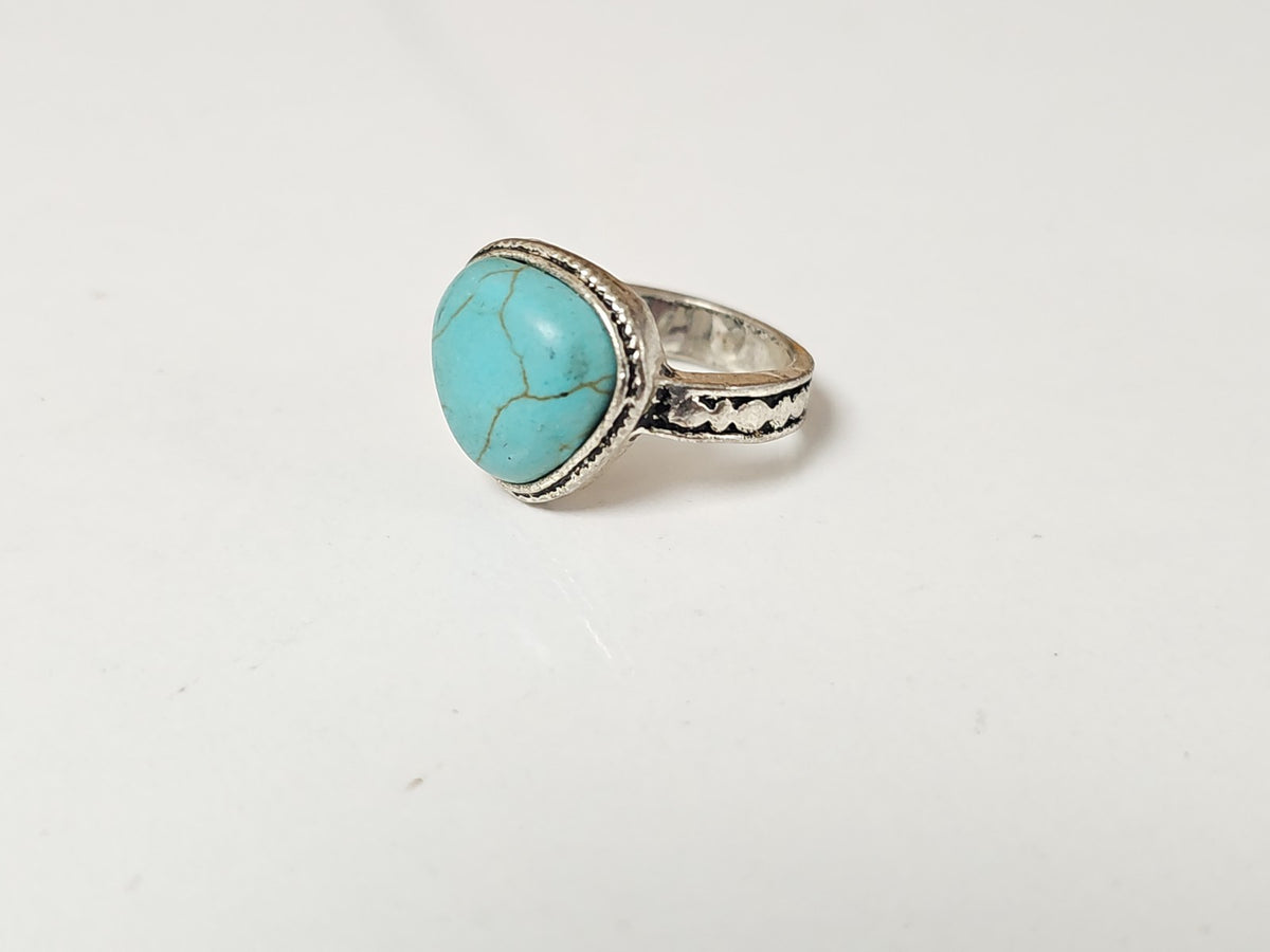 Vintage antique fancy ring size 49 retro original jewelry collection