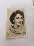 Carte postale vintage ancienne Elizabeth Taylor photo rétro collection cinéma