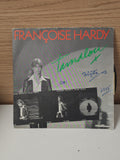 Vinyle 45 tours rétro Françoise Hardy ancien disque collection chanson française