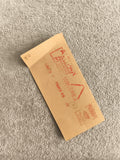 Lettre affranchie Paris 1950 cachet rouge philatélie timbre 20c France