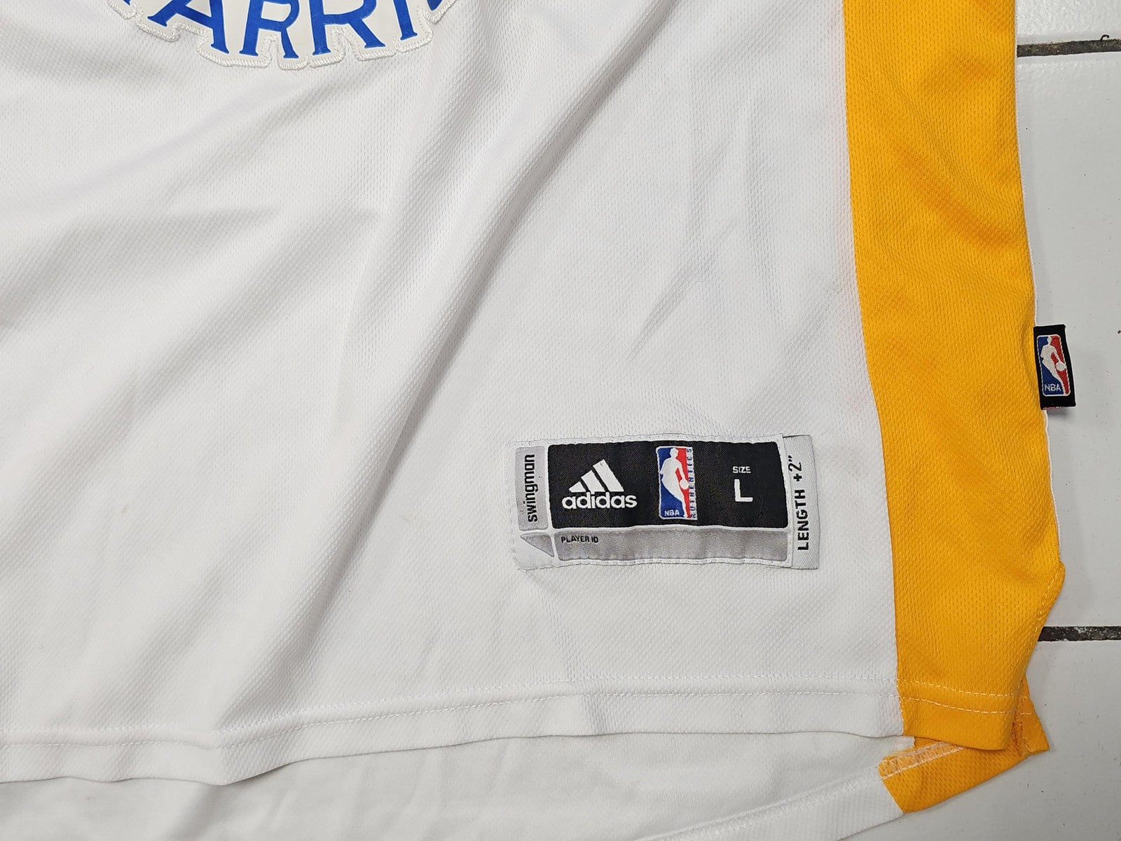 Maillot Adidas Steph Curry Warriors Finals NBA Swingman Taille L Basketball Homm