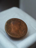 Monnaie romaine en bronze avec portrait d?empereur Ier-IIe siècle authentique