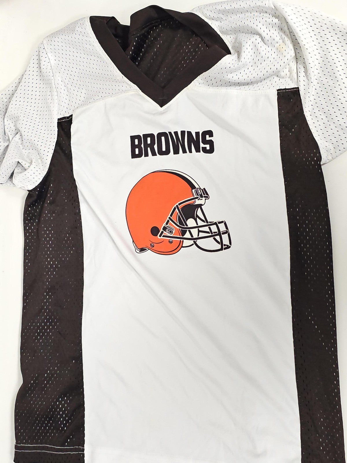 Maillot NFL Cleveland Browns réversible enfant taille S, jersey flag football