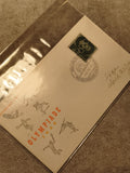 Lettre philatélique Olympiade 1956 timbre Allemagne sport cachet Aachen (Ref 27)