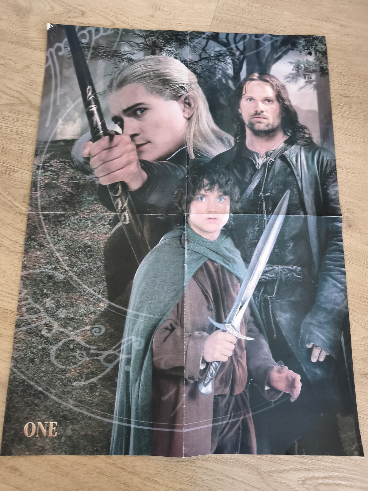 Poster décoratif Le Seigneur des Anneaux film fantasy affiche murale cinéma