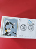 Enveloppe philatélie Django Reinhardt Premier Jour 1993, tirage numéroté