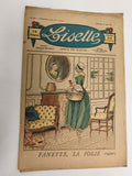 Ancien journal Lisette 1934 illustré, magazine jeunesse fillettes, vintage