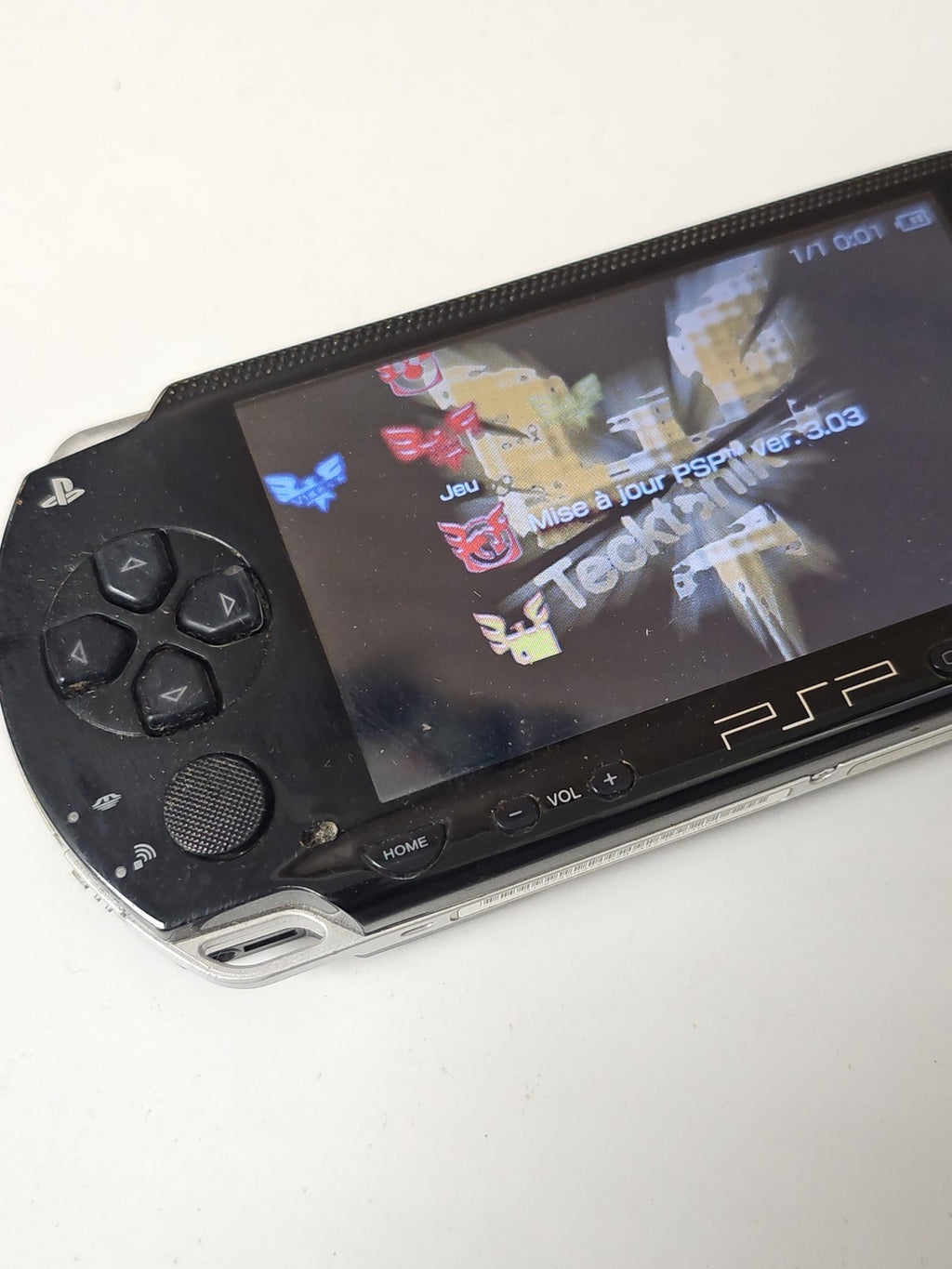 Console Sony PSP 1004 portable fonctionnelle sans chargeur - PlayStation d'occas