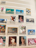 Timbres anciens Roumanie POSTA ROMANA art nu oiseaux avions fleurs