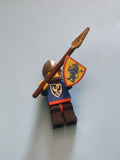 Figurine rétro Lego Castle ancienne, personnage vintage Lego, collection occasio
