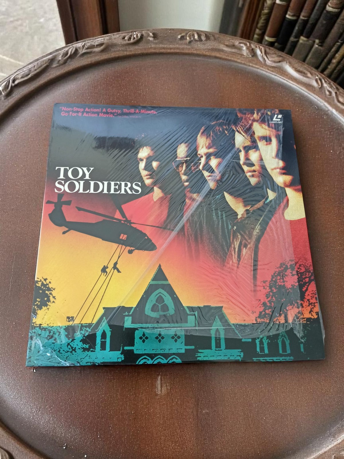 Film Laserdisc Vintage Toy Soldiers 90's Action Movie