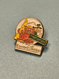Pin's vintage EuroDisney Frontierland train émaillé collection Disney parc