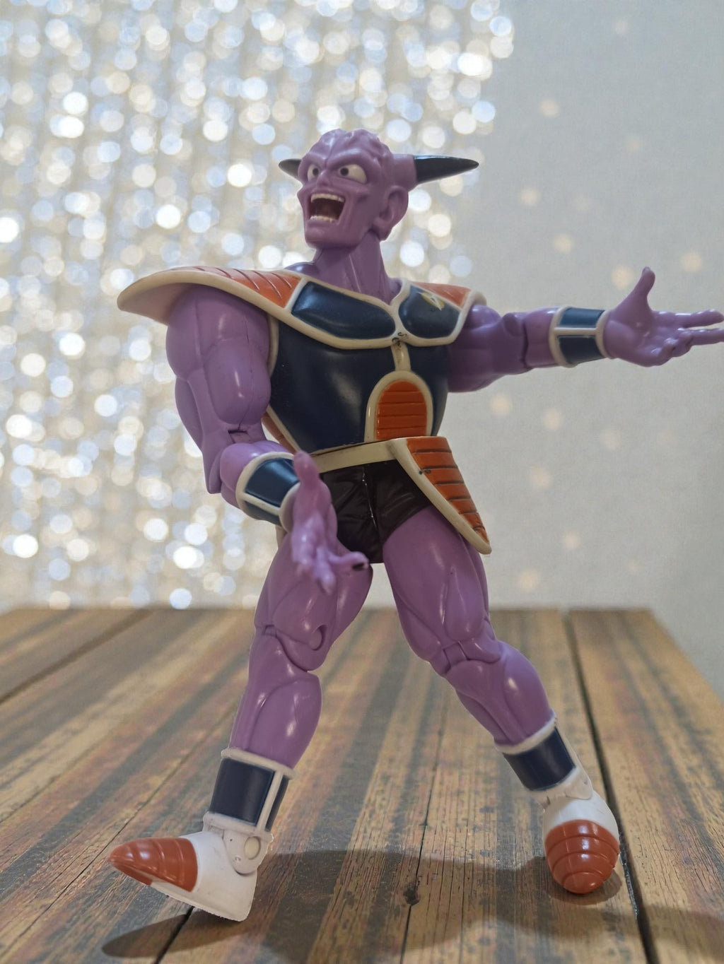 Figurine Dragon Ball Z Capitaine Ginyu vintage rétro articulée DBZ