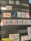 Lot anciens timbres oblitérés Venezuela collection philatélie, divers motifs