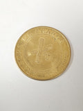 Pièce commémorative Lourdes souvenir religieux France médaille emblématique