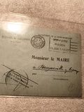Lettre administrative Rouen 1933 cachet Foire Seine-Inférieure philatélie