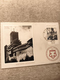 Carte maximum Wartburg 900 Jahre DDR 1987 philatélie château Allemagne