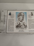 Feuillet CEF Croix-Rouge 1983 Vierge Baillon Genainville philatélie