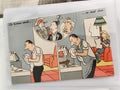Carte postale ancienne humour dessin Chery Un homme averti années 50 rétro