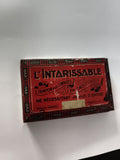 Boîte ancienne L’Intarissable tampon pour timbres caoutchouc déco vintage