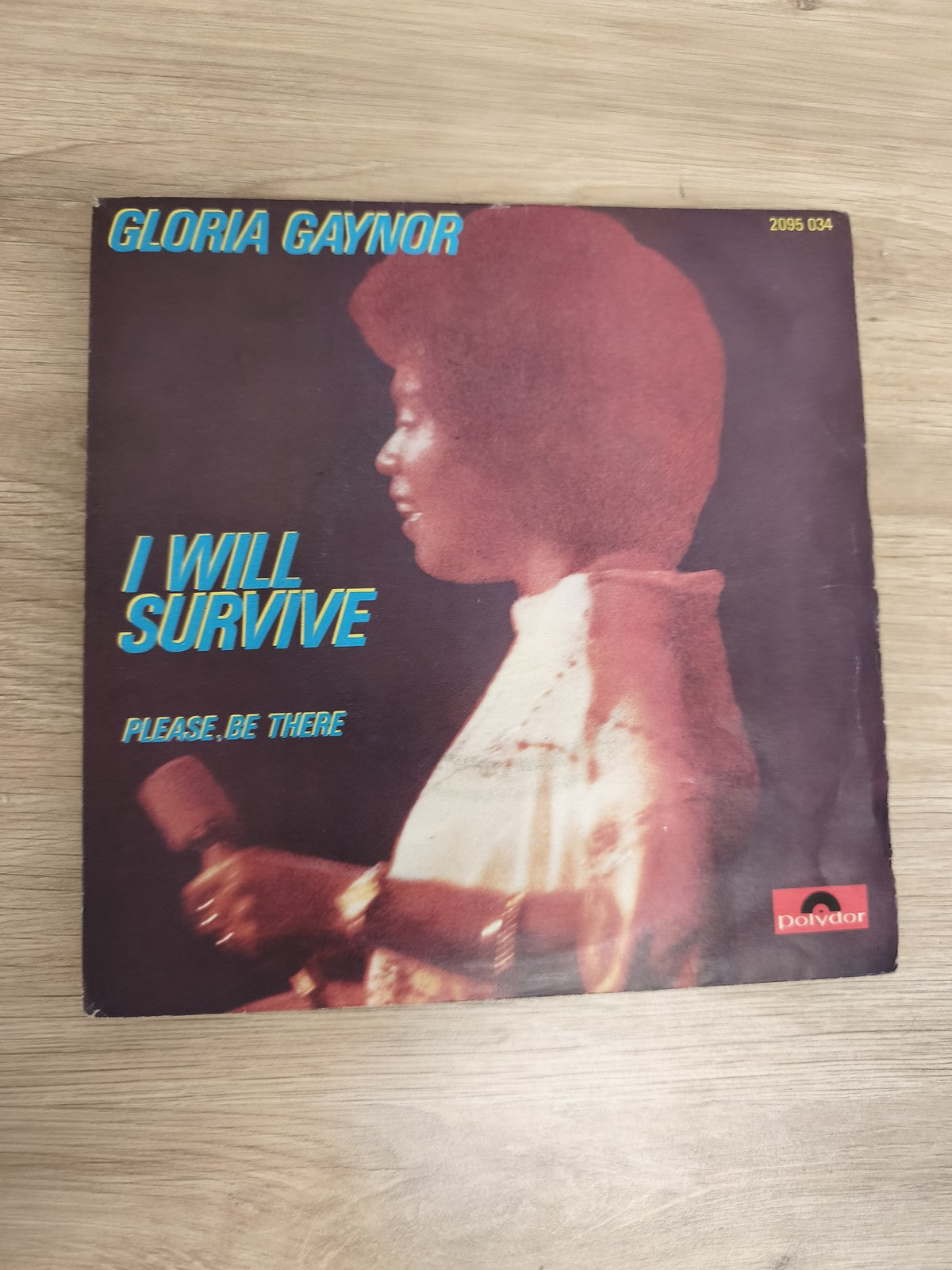 Vinyle 45 tours Gloria Gaynor I Will Survive / Please, Be There pochette couleur