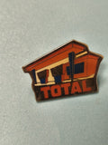 Vintage pin's TOTAL station-service, émaillé, collection essence (Ref 18)
