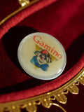Pin's publicitaire ancien Gamino badge vintage rond rétro d’occasion