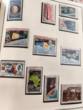 Timbres neufs Mauritanie années 60-70 thématique espace médecine OUA