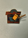 Vintage pin's Rivoire Carret Sachets Cuisson ancien logo cuisine collection