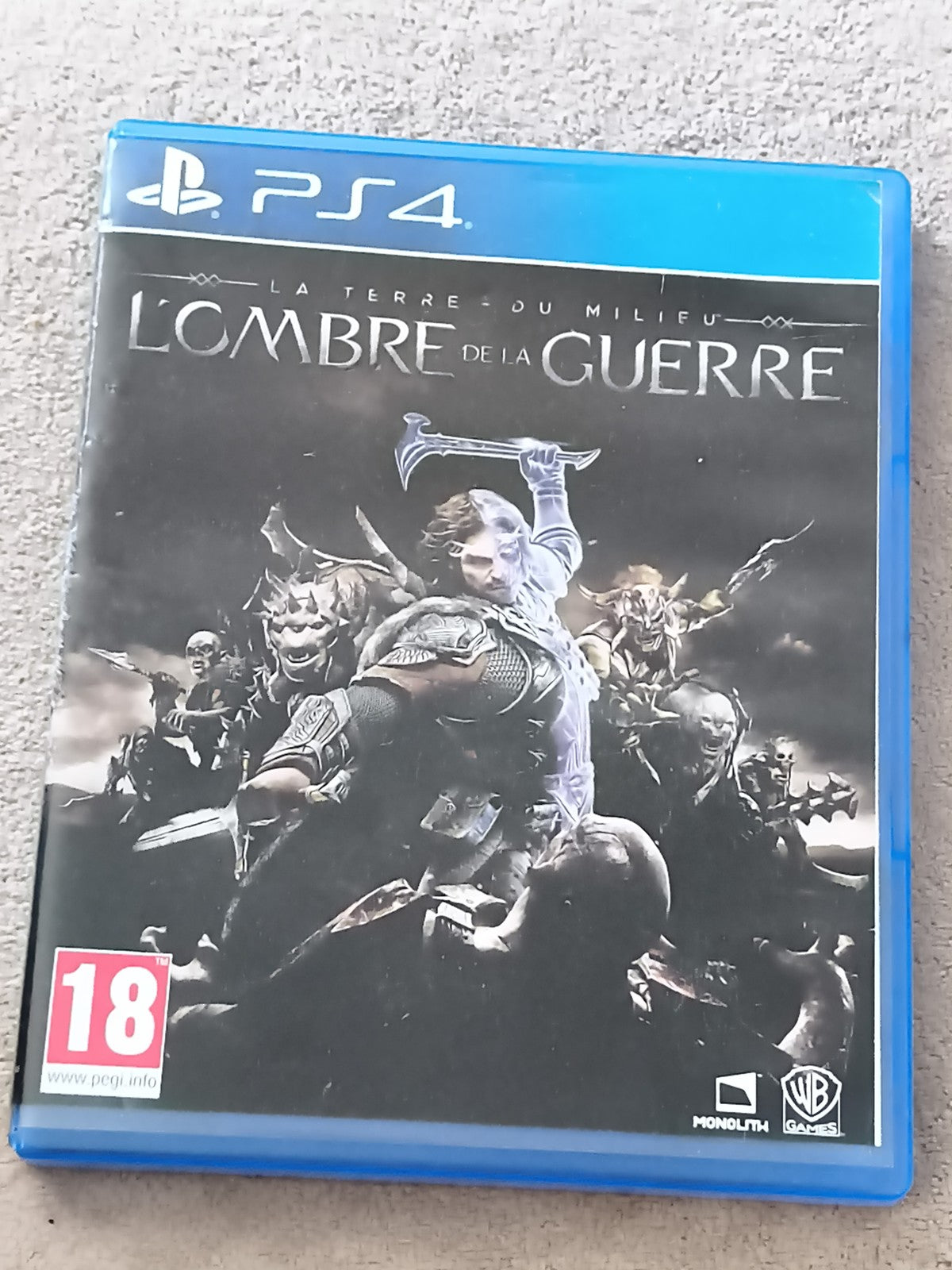 Jeu PS4 La Terre du Milieu L’Ombre de la Guerre PlayStation, action aventure