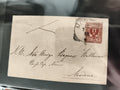 Lettre ancienne affranchie Italie timbre 2 centesimi Modène XIXe philatélie
