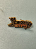 Pin's vintage 5 à sec panthère émaillée collection publicitaire ancien