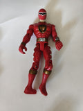 Figurine Bandai Power Rangers 2003 Dino Thunder Red Ranger guerrier articulé