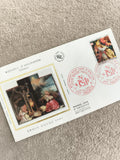 Lettre FDC Croix-Rouge 1985 Retable d'Issenheim Colmar timbre France