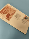 Enveloppe FDC premier jour d?émission 1979 Journée du Timbre Lyon timbre orange