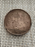 Médaille ancienne Abolition de l’Esclavage 1794 bronze patiné commémorative