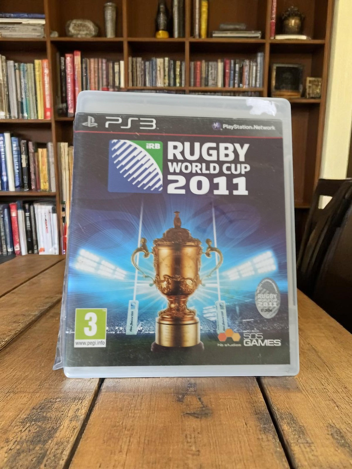 Jeu PS3 Rugby World Cup 2011, 505 Games, vintage, PlayStation 3, rétro