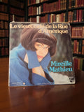 Vinyle 45 tours Mireille Mathieu Le vieux café de la Rue d?Amérique vintage