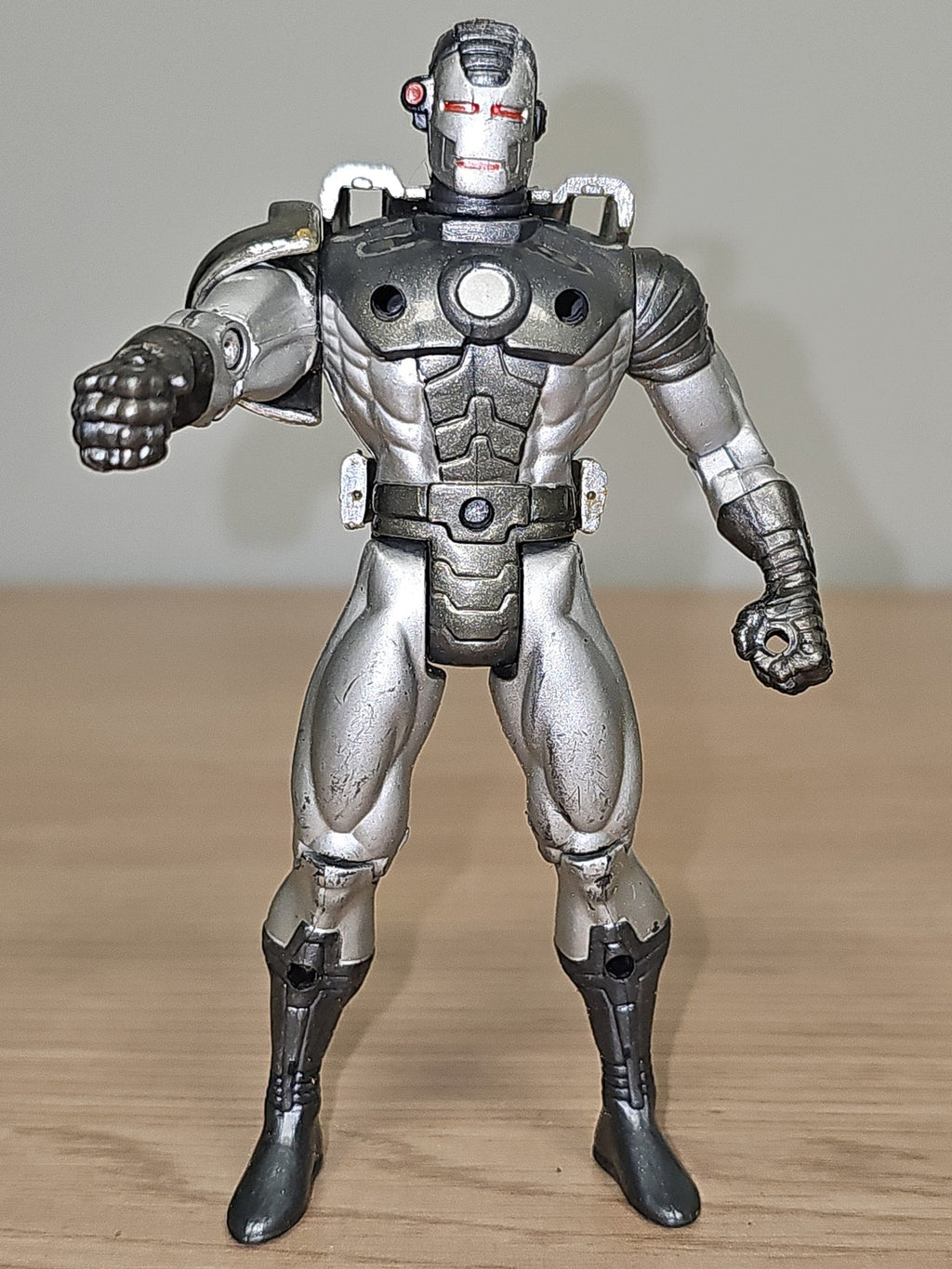 Figurine vintage Marvel War Machine Iron Man Toy Biz ancien jouet rétro collecti