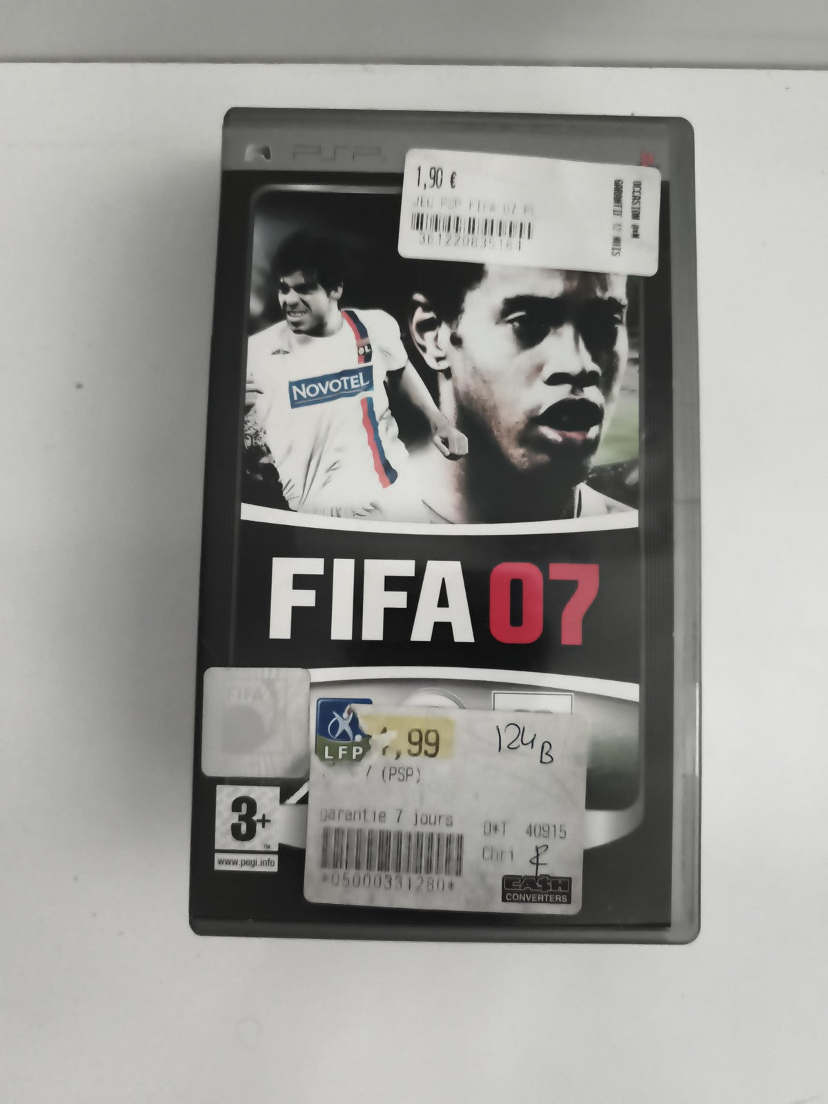 Jeu PSP FIFA 07 PlayStation football LFP boîte officielle