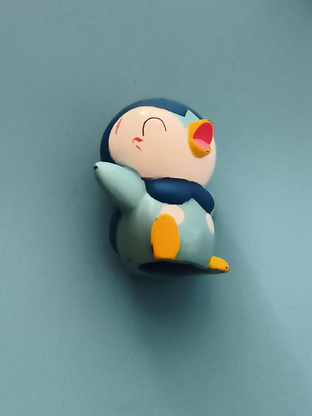 Marionnette doigt Pokémon Piplup figurine jouet bleu jaune finger puppet