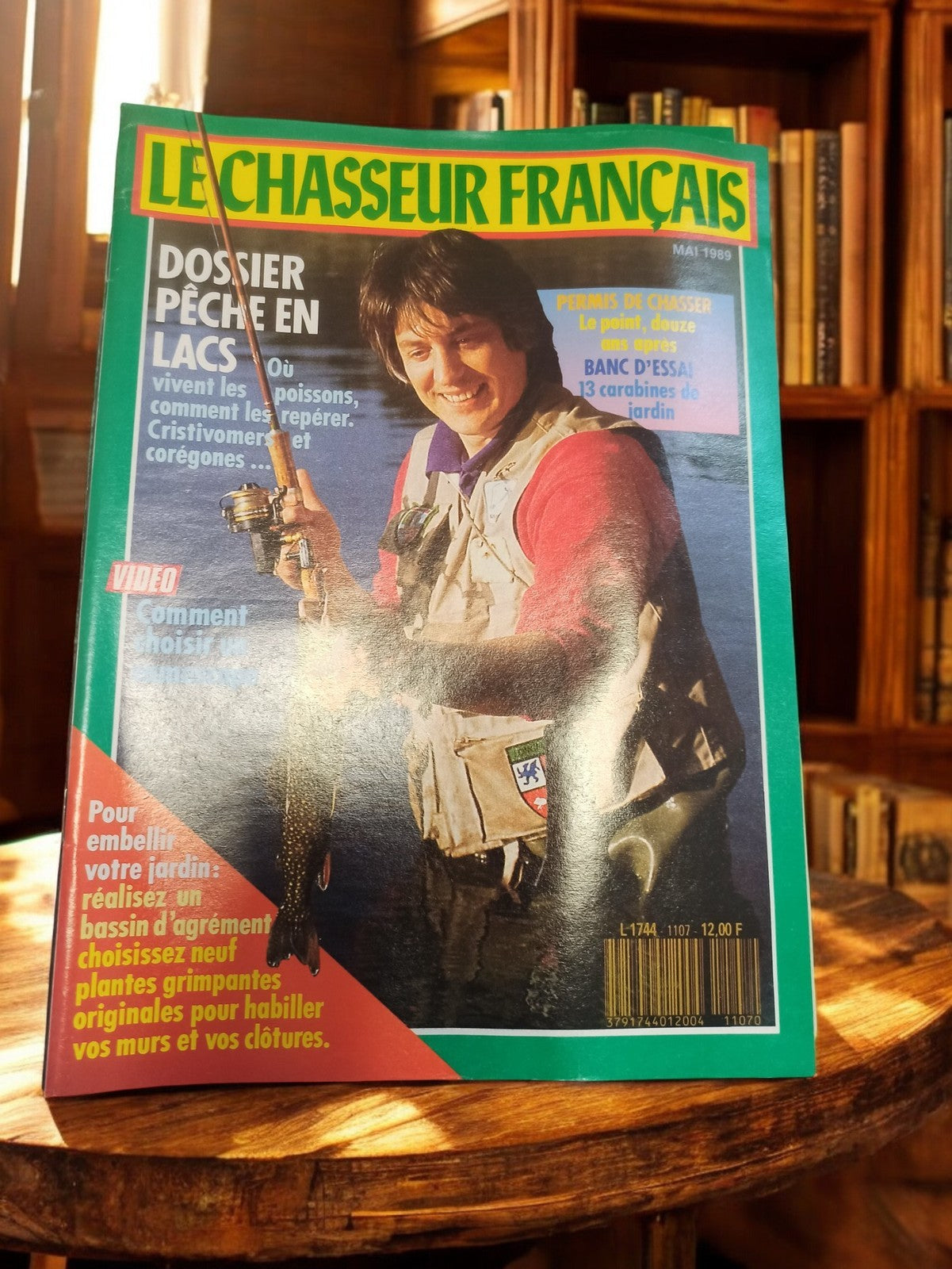 Magazine Le Chasseur Français mai 1989 vintage pêche chasse nature rétro