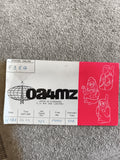 Carte QSL ancienne OA4MZ Pérou 1968 radio amateur SSB décor incas
