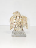 Petite statue vintage Amérique du Sud en pierre de lard ancienne collection déco