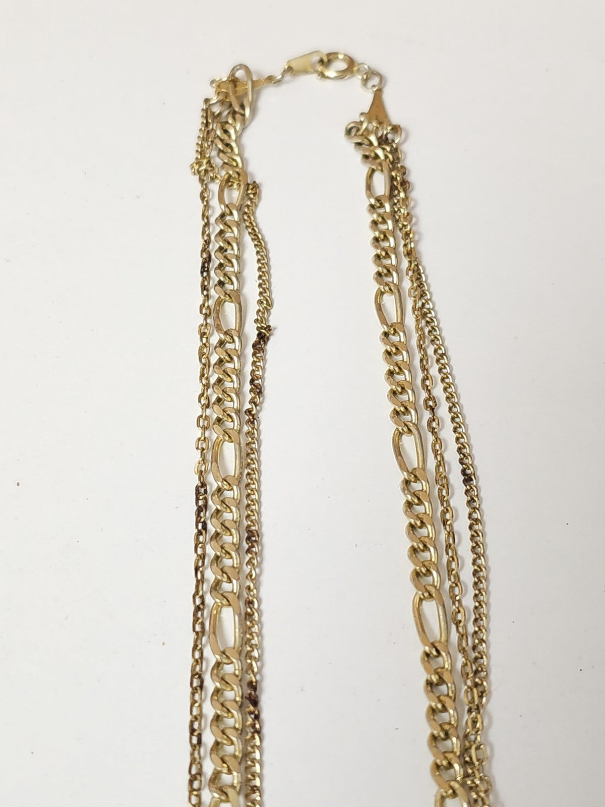 Collier rétro ancien fantaisie, bijou vintage pour collectionneur ou amateur