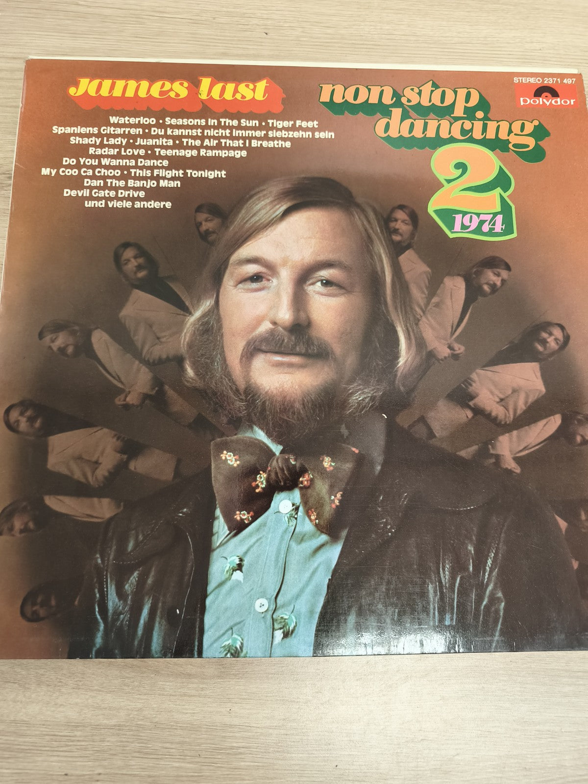 Vinyle 33T James Last Non Stop Dancing 2 1974 Polydor pochette couleur