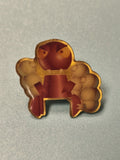 Vintage pin's Manitoba personnage rouge dessin animé rare collection