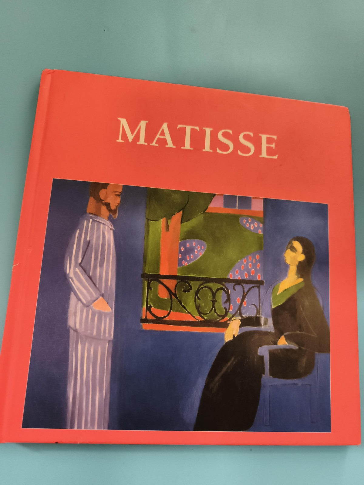 Livre Matisse art moderne couverture rouge album illustré peinture