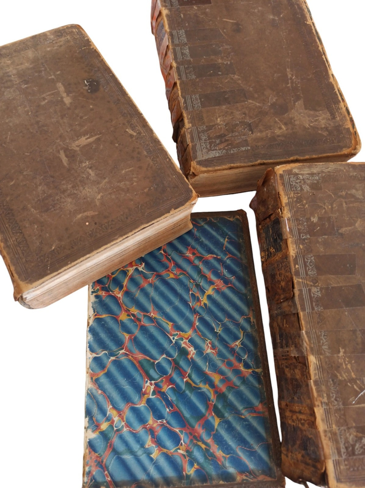 The Pictorial Bible 1836 – Lot 3 Tomes – Ancienne édition anglaise rare